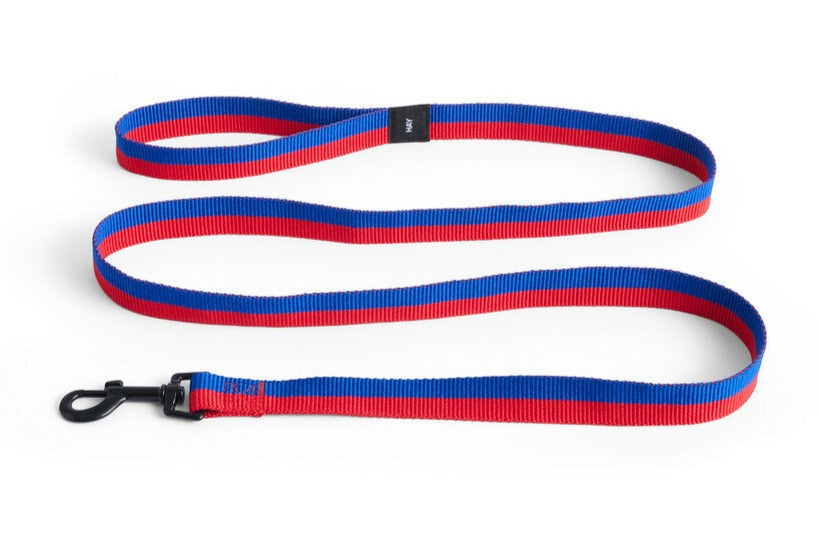 Flat hundesnor - rød/blå